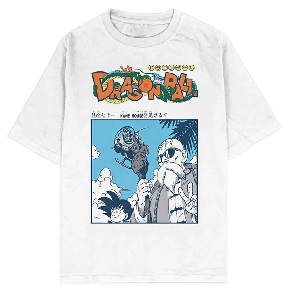 Trendy Harajuku Dragon Ball Streetwear Tee