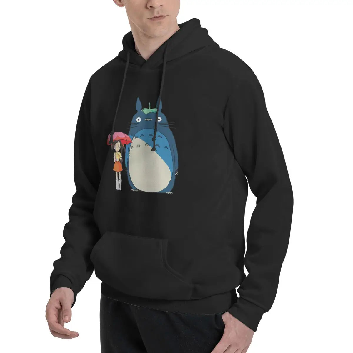 Give Me Your Ghiblis Anime Oversized Hoodie – Gemütlicher Pullover für Männer