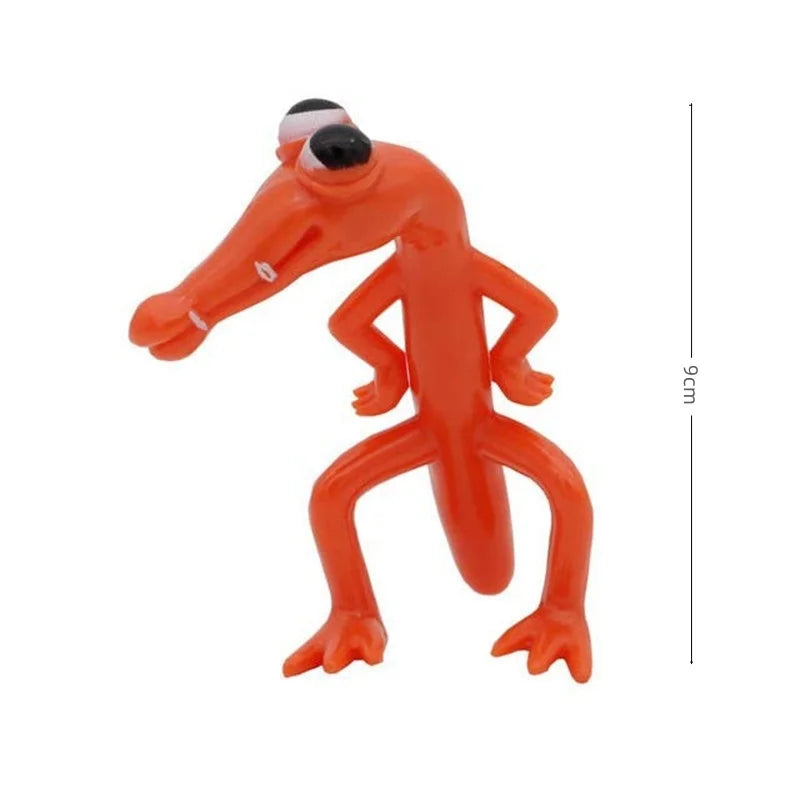 Figurines de monstres bleus Kawaii, jouets pour enfants