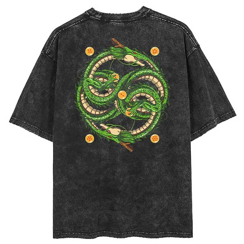Trendy Harajuku Dragon Ball Streetwear Tee