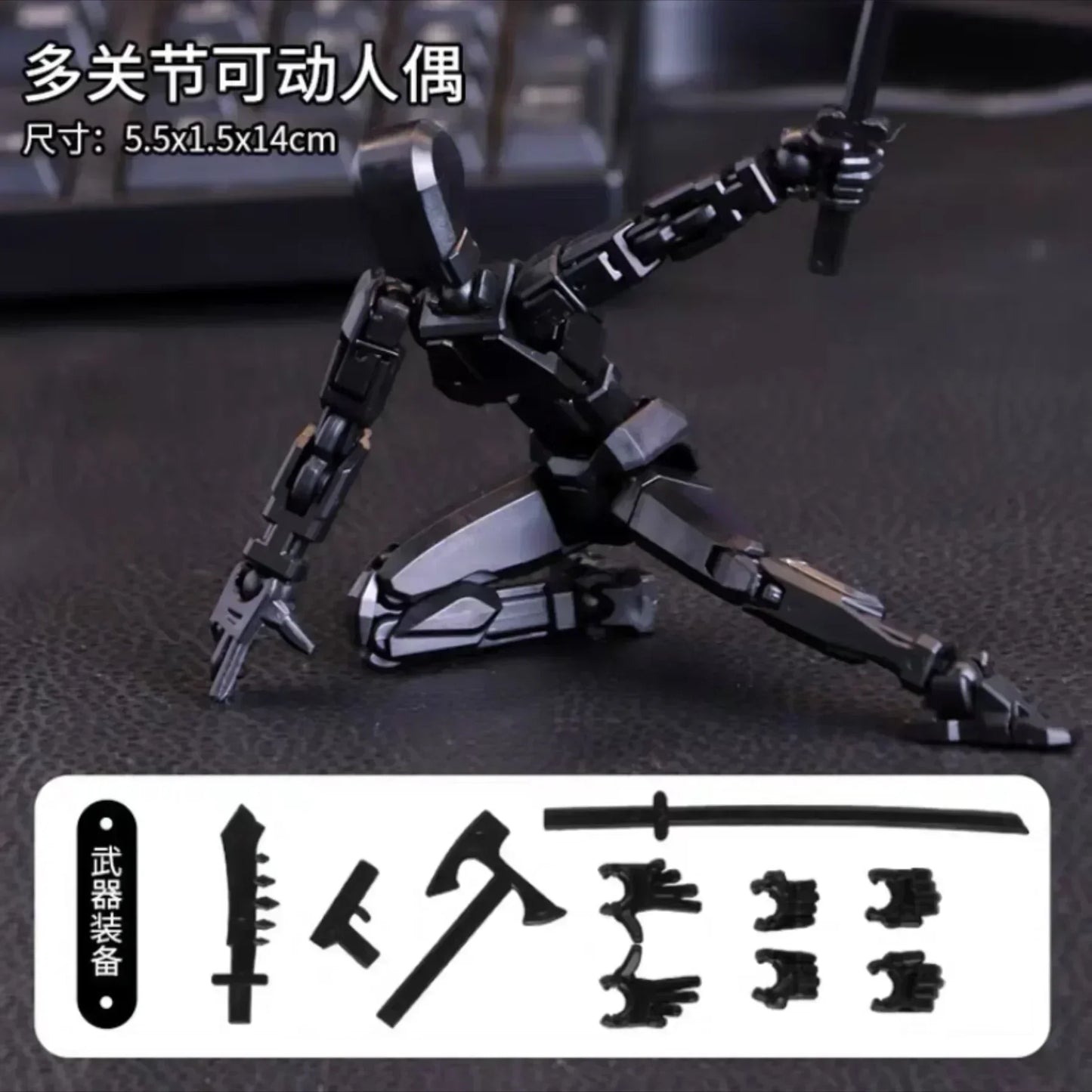 DIY leuchtender T13 Shapeshift-Roboter und Hund – 3D-gedruckte bewegliche Actionfiguren