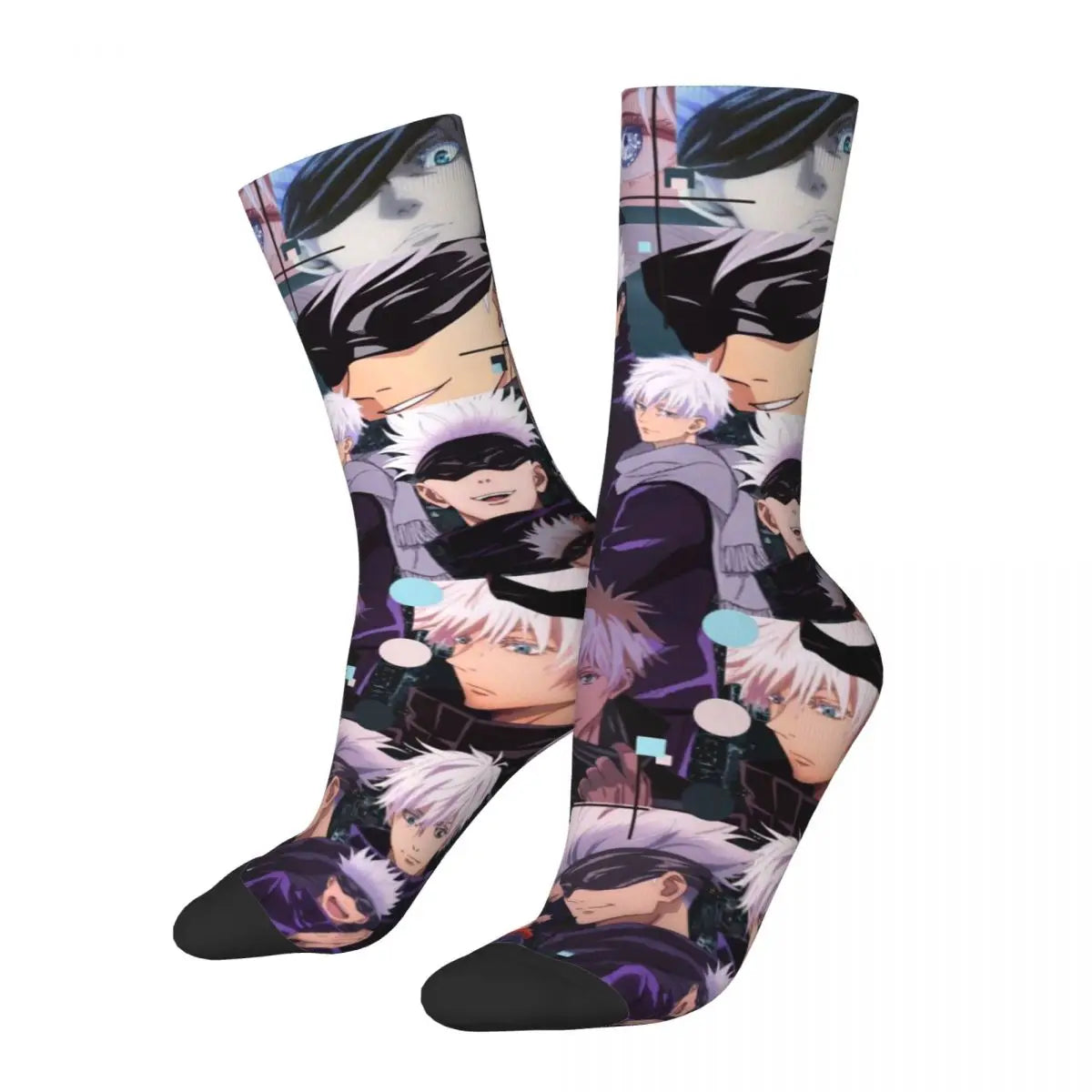 Jujutsu Kaisen Anime Socken, Satoru Gojo Unisex Socken W