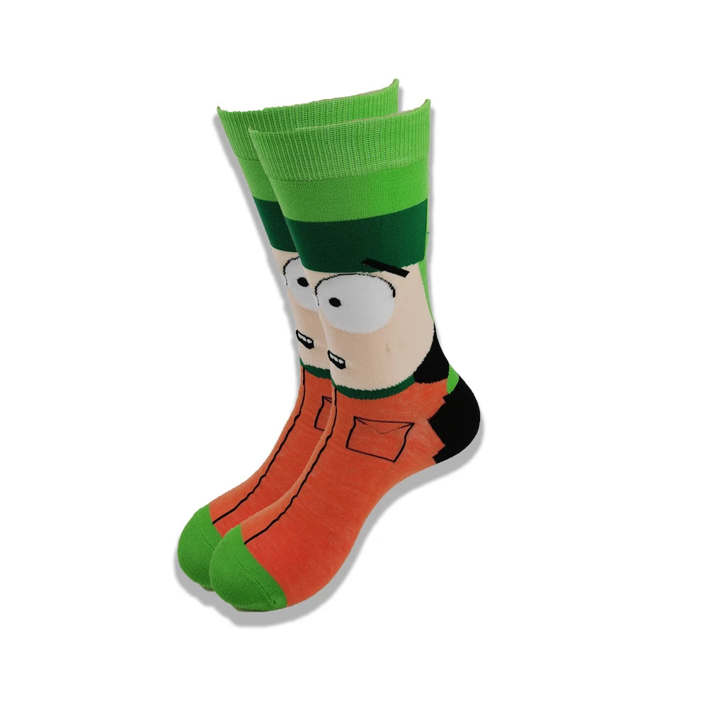 Anime Cosplay Lange Socken – Wadensocken im Hip-Hop-Stil für Männer und Frauen