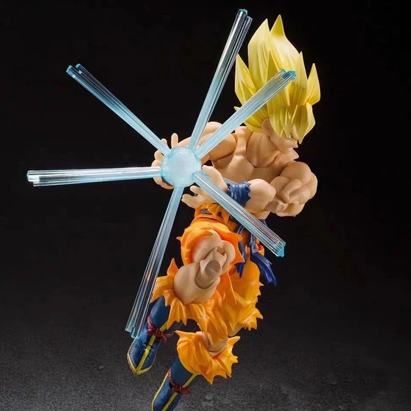 SHF Dragon Ball Z Son Goku Actionfigur - 17 cm Super Saiyajin Kakarotto PVC Sammlerstück Anime Modell Spielzeug