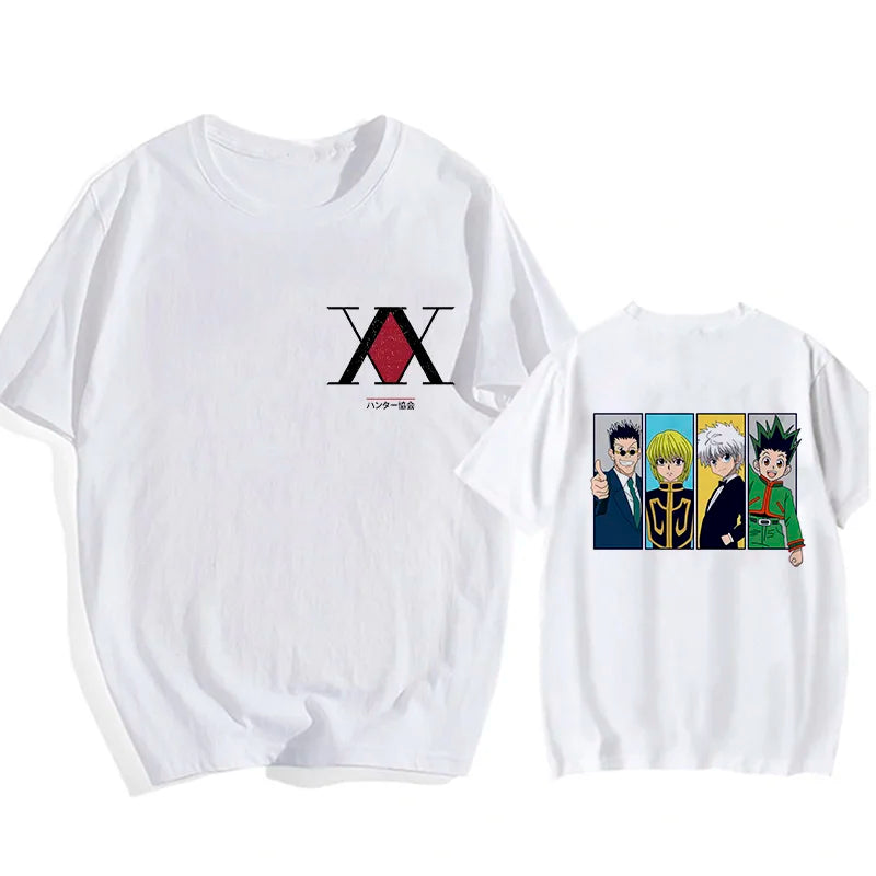 Kawaii Hisoka & Killua T-Shirt Hunter X Hunter Devil Eye Cartoon Anime Tee