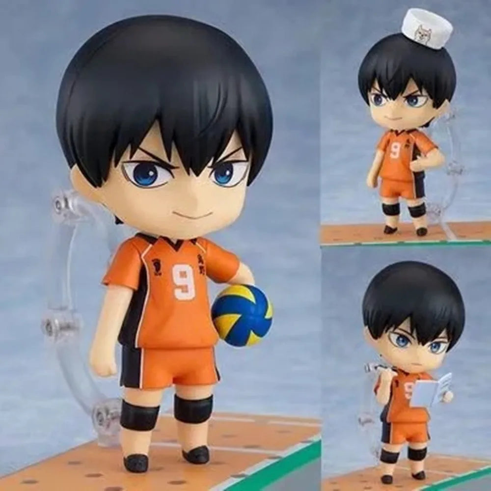 Haikyuu!! Animationsspiel-Peripheriegeräte Hinada Kageyama Nendoroid-Figuren