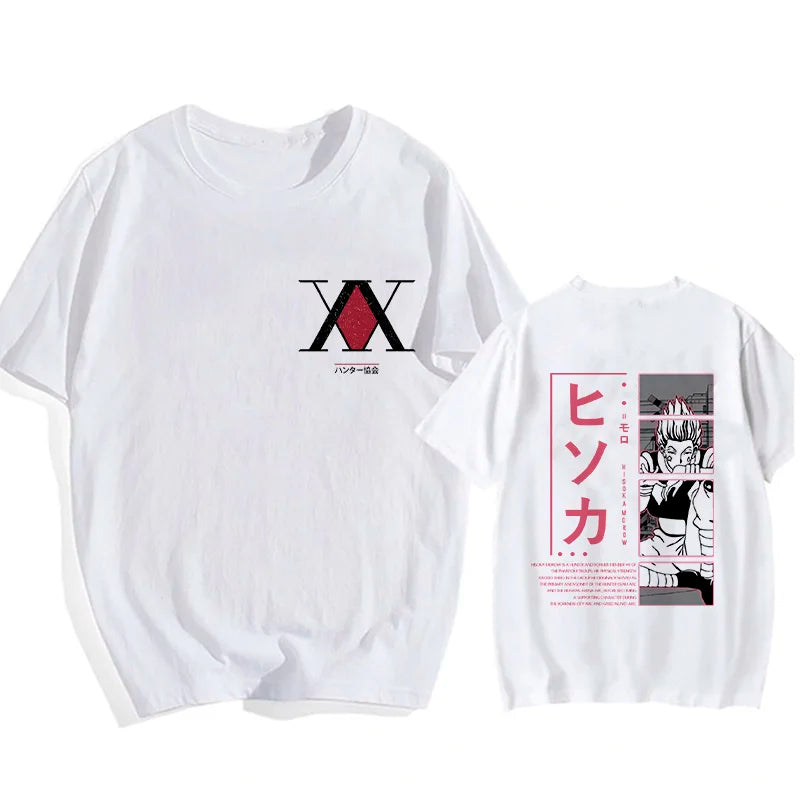 Kawaii Hisoka & Killua T-Shirt Hunter X Hunter Devil Eye Cartoon Anime Tee