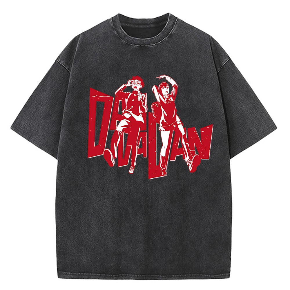Dandadan Okarun Anime T-Shirt – Aesthetic Fashion Cotton Tee for Men