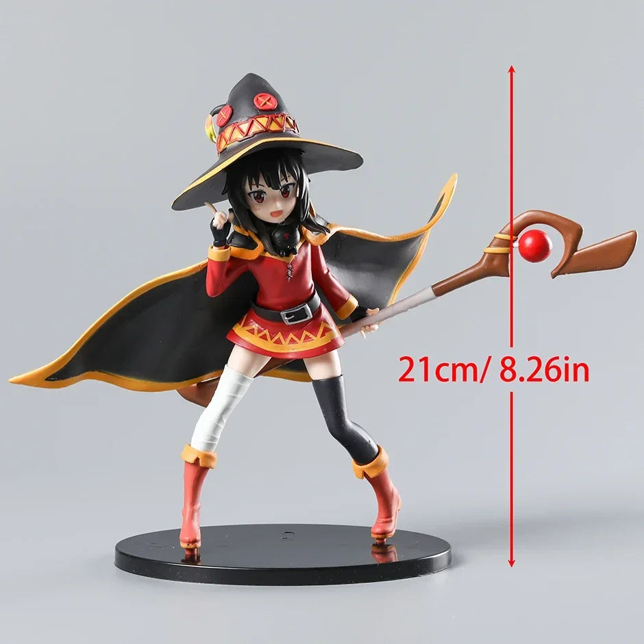 Figurine de Megumin de la légende de Crimson – Modèle de jouet d'anime en PVC et figurine de collection