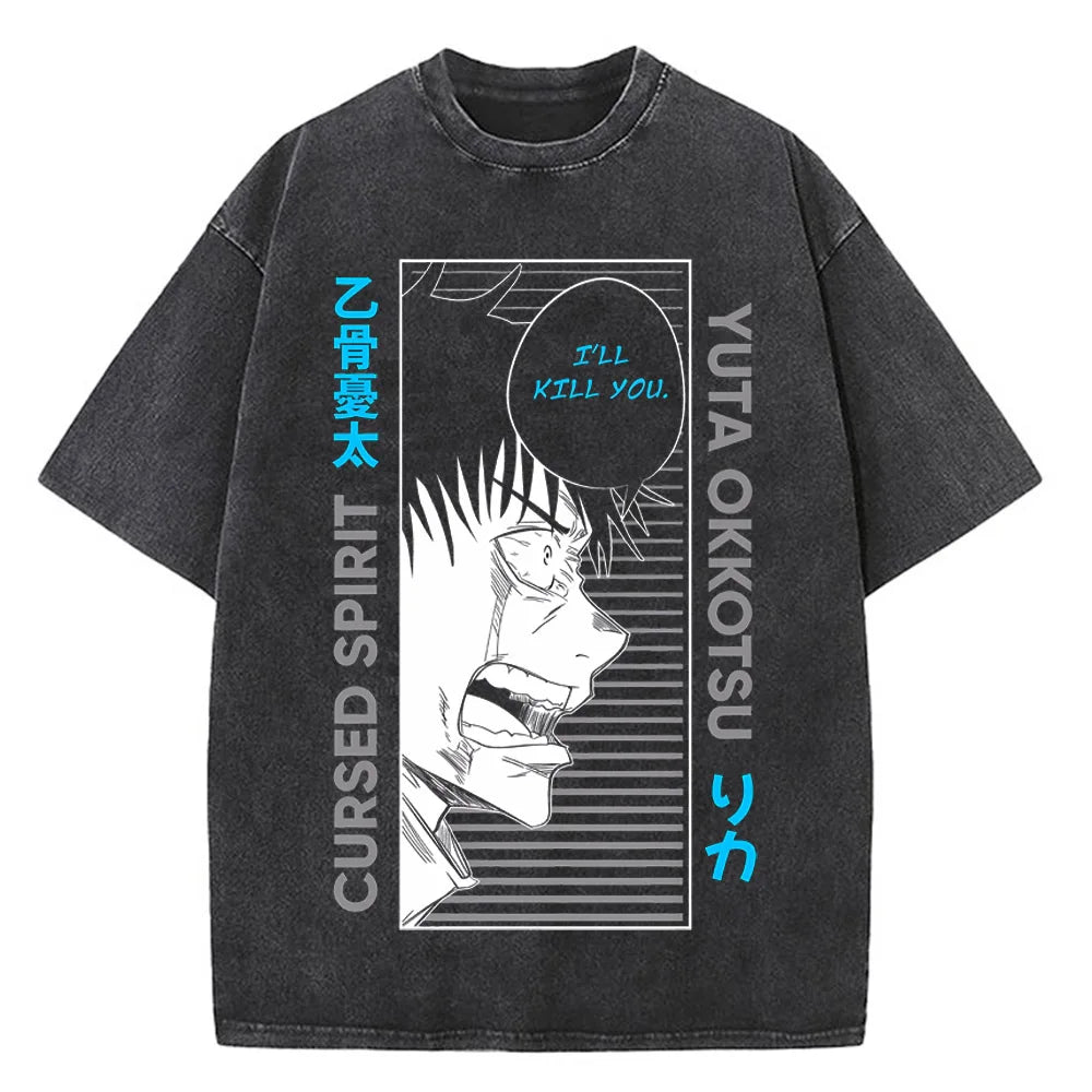 Jujutsu Kaisen T-Shirt High-Quality Cotton Anime Tee