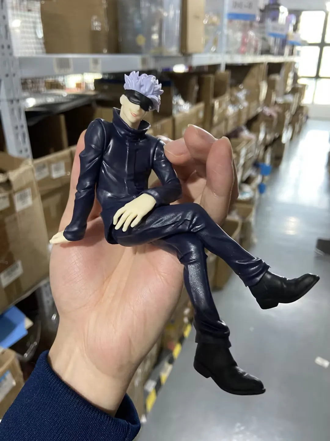 11 cm große Jujutsu Kaisen Gojo Satoru & Itadori Yuji Nudelstopper-Figuren