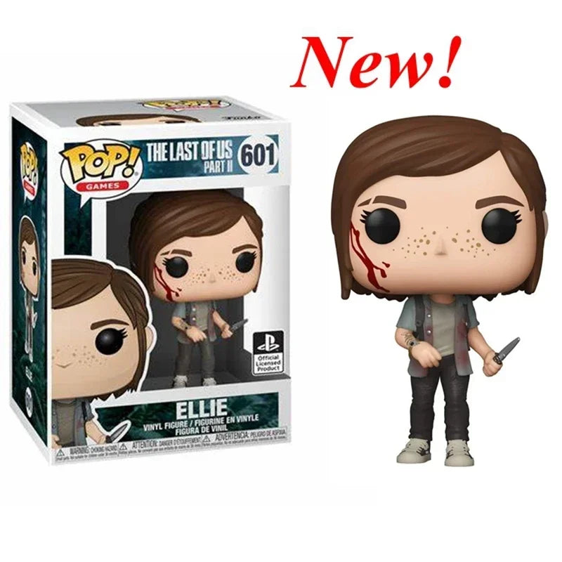 Neu eingetroffen!!! Funko Pop!!! The Last of us Playstation-Figur Ellie Joel Clicker Vinyl-Actionspielzeug