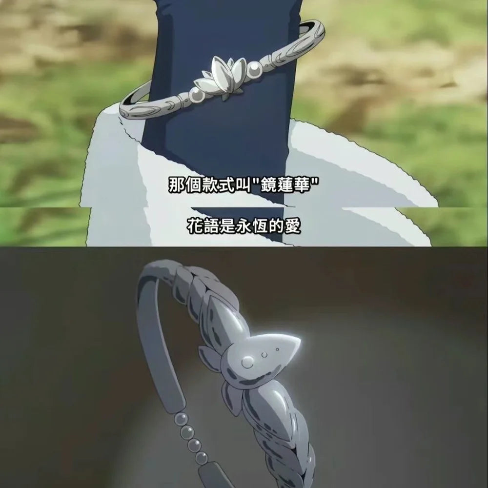 Bracelet de cosplay Anime Frieren – Bracelet à main réglable avec fougère et Stark, cadeau de bijoux