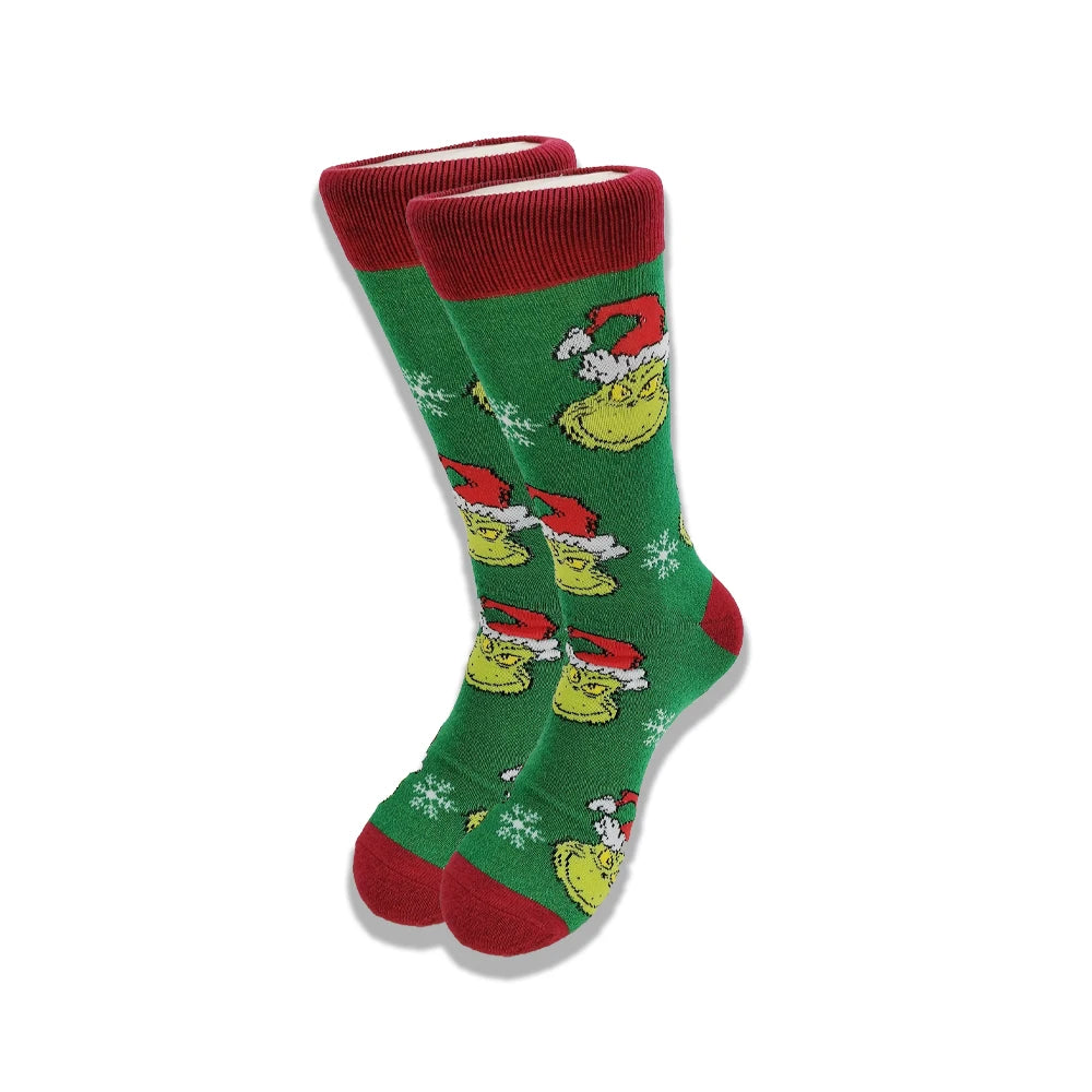 Neue lustige Cartoon-Anime-Socken – 200-Nadel-Baumwolle, atmungsaktiver Hip-Hop-Stil für Männer und Frauen