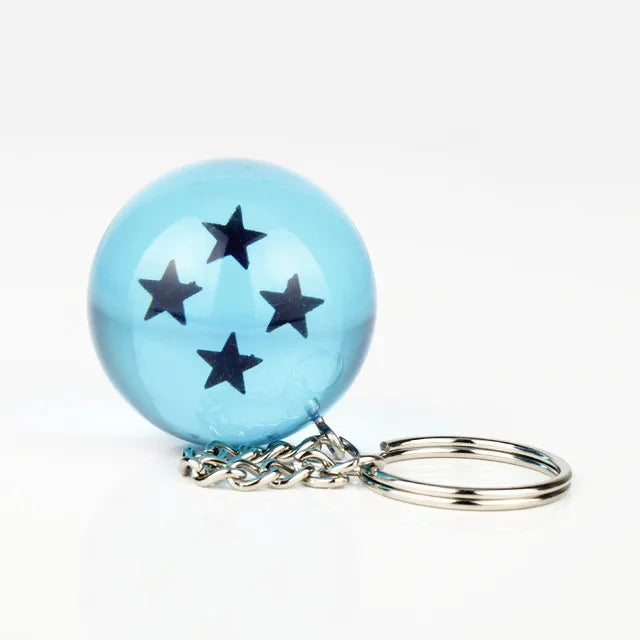Anime Dragon Ball Keychain Fashion Jewellery Action Figures PVC Key Ring Bag Pendant