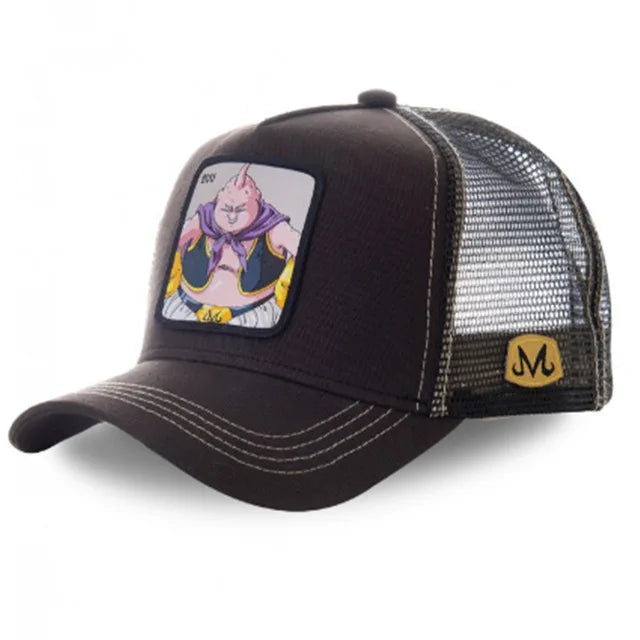 Hochwertige Dragon Ball Z Son Goku Baseballkappe – verstellbare Trucker-Mütze aus Baumwolle für Männer und Frauen