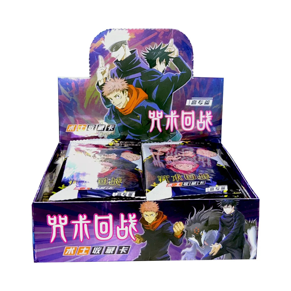 New Jujutsu Kaisen Collection Cards Japanese Anime Booster Box