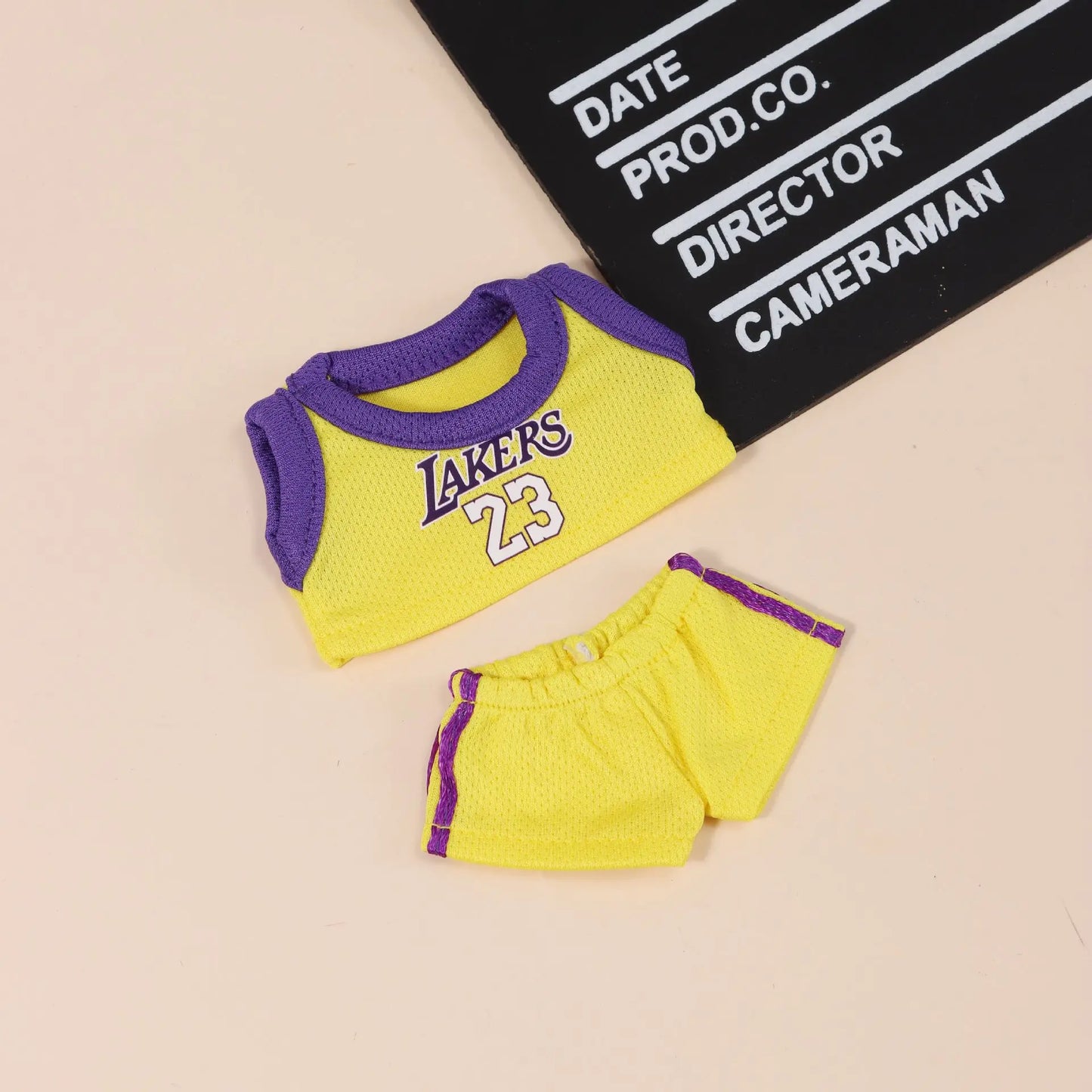 Verkauf Nur Verkauf Kleidung 17 cm Erste Zweite Generation Labubu Basketball Kleidung Nette Puppe Dekoration Handgemachte Puppe Kleidung Geschenk