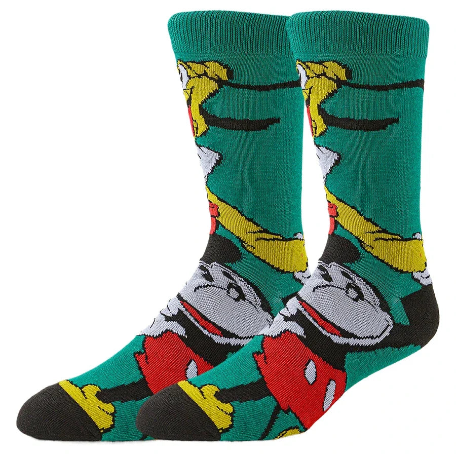 MINISO Disney Cartoon Anime Socken Herren Damen Neuheit Lustige Designer Socken