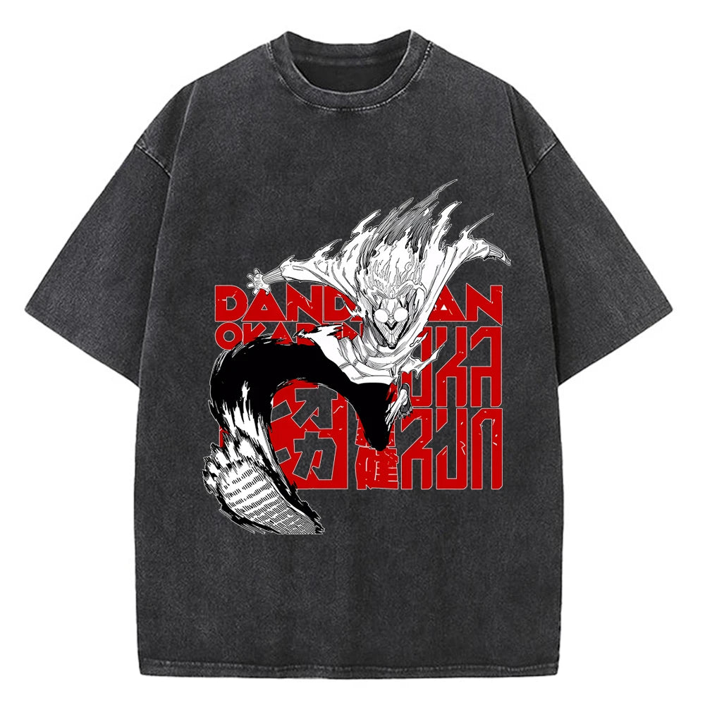 Dandadan Okarun Anime T-Shirt – Aesthetic Fashion Cotton Tee for Men
