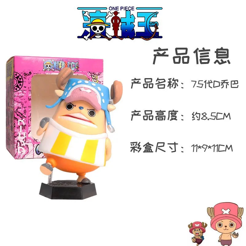 Figurine d'anime One Piece Tony Tony Chopper Cos Luffy Saber Modèle Buggy Jouet Figurine d'action Collectionner Cadeaux