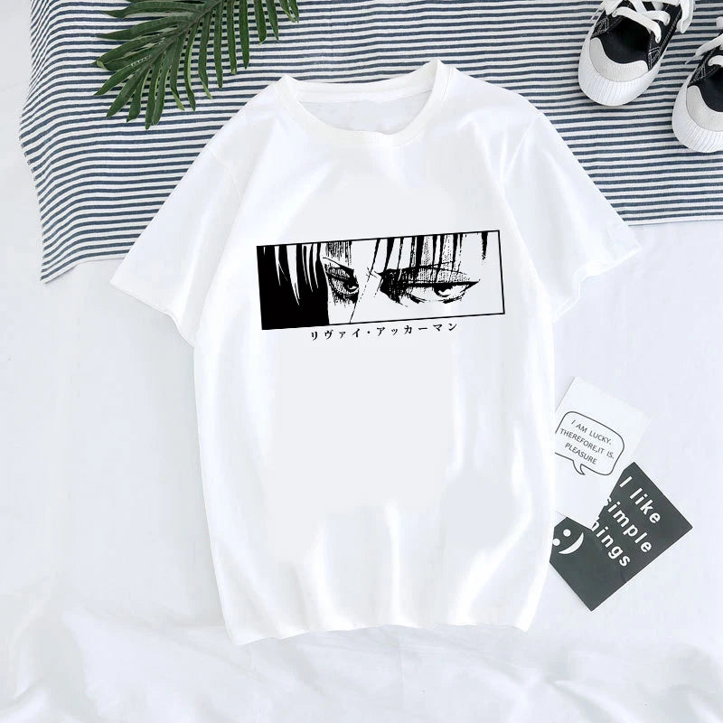 Attack on Titan T-Shirt Kawaii Anime Graphic Tee