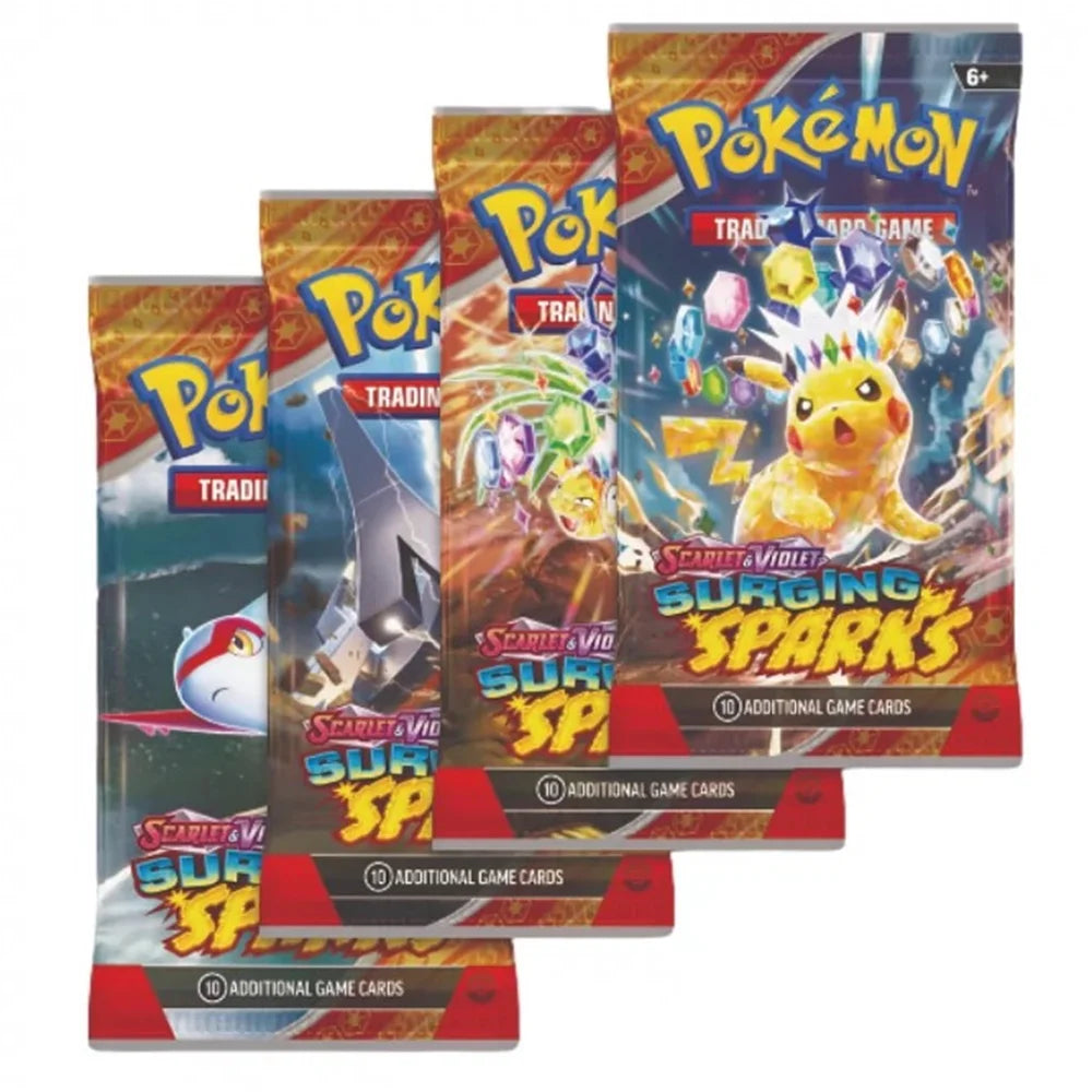 324/360 PCS Pokemon Karten 151 Surging Sparks Stellar Crown Deck Box Pikachu Englisch Karte Spielzeug