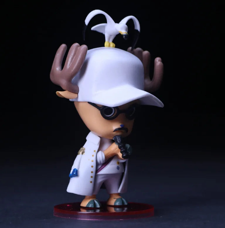 Figurine d'anime One Piece Tony Tony Chopper Cos Luffy Saber Modèle Buggy Jouet Figurine d'action Collectionner Cadeaux
