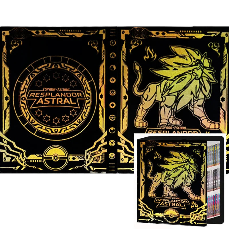 Karte Album Charizard 240/432Pcs Buch Karte Brief Eevee Halter Binder Anime Karten Protector Notebook