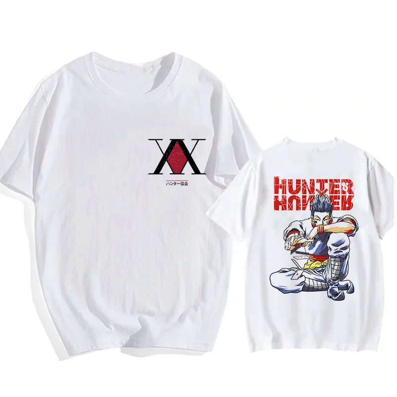 Kawaii Hisoka & Killua T-Shirt Hunter X Hunter Devil Eye Cartoon Anime Tee