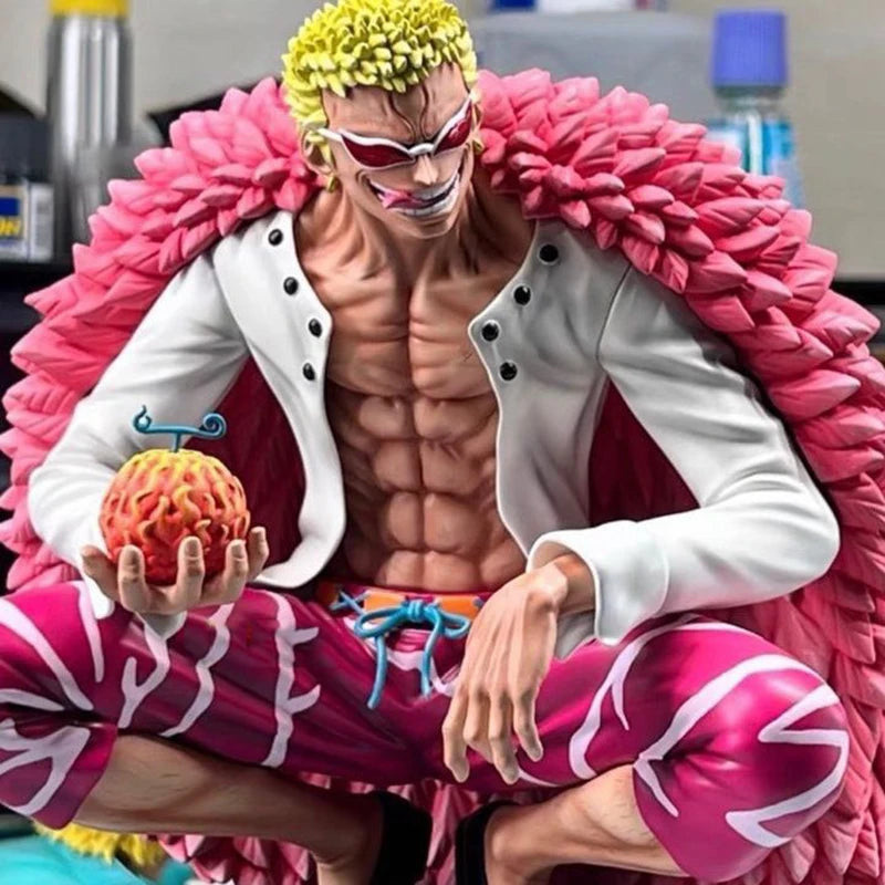 Figurine articulée One Piece Donquixote Doflamingo – 16 cm en PVC à collectionner et cadeau
