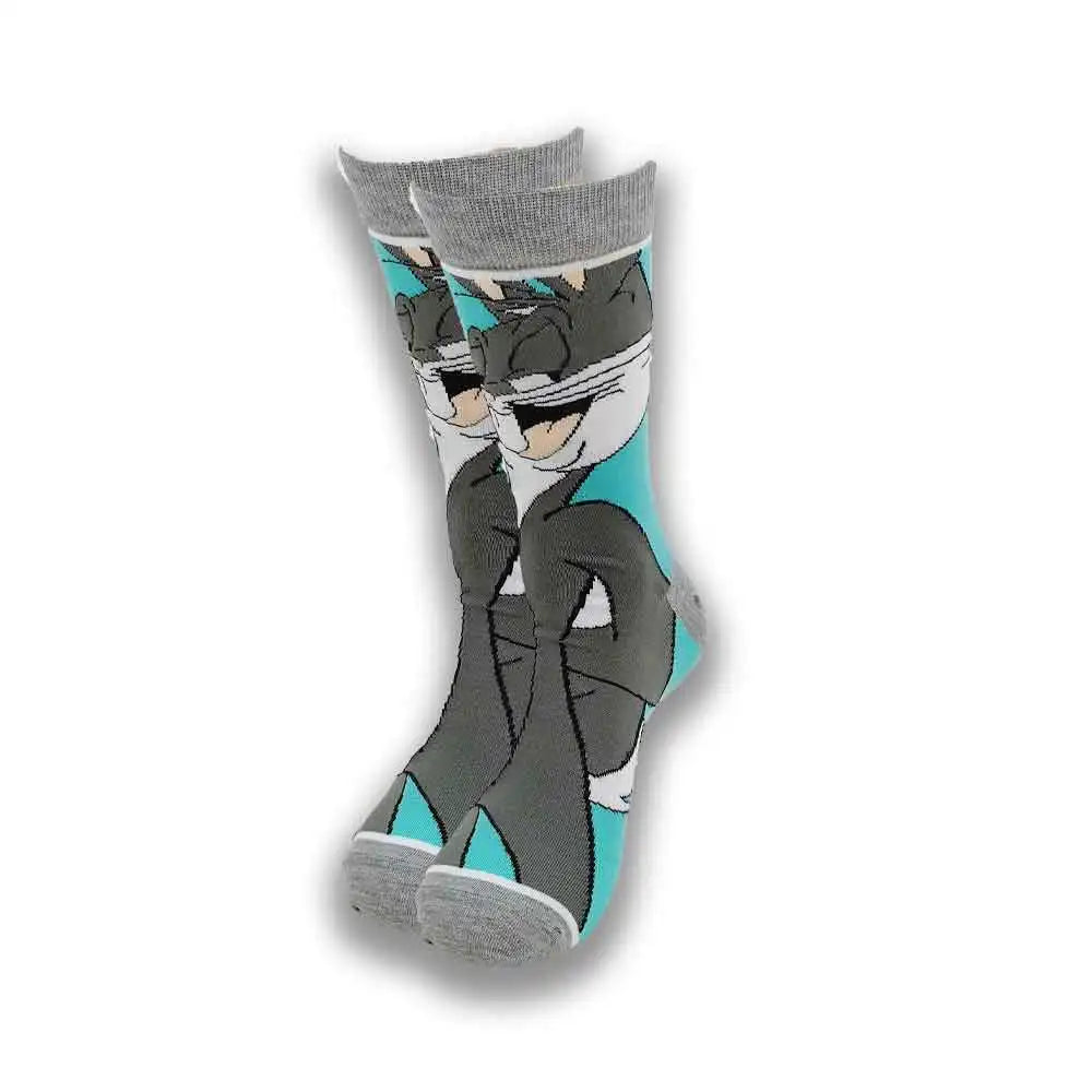 Anime Cosplay Lange Socken – Wadensocken im Hip-Hop-Stil für Männer und Frauen