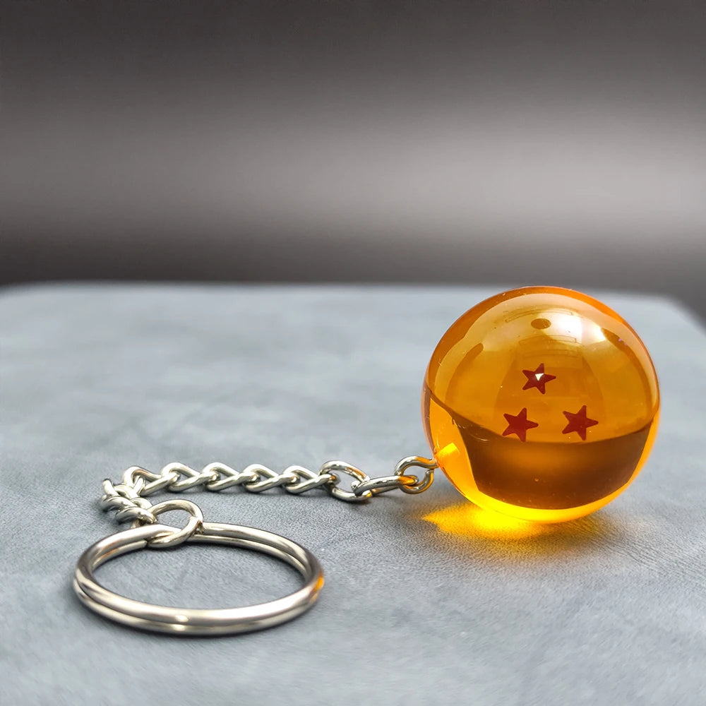 Anime Dragon Ball Keychain Fashion Jewellery Action Figures PVC Key Ring Bag Pendant