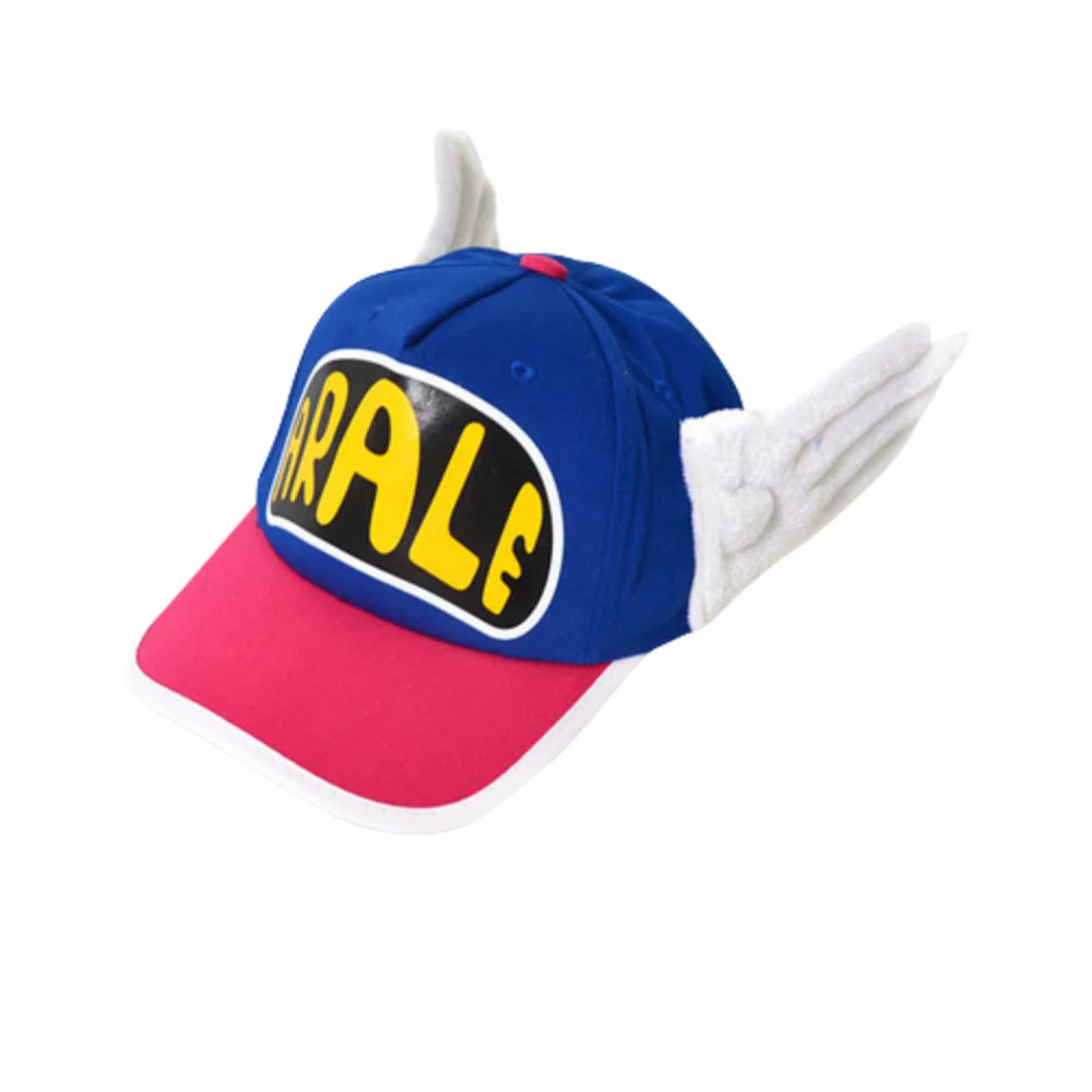Arale Dr. Slump Cosplay Norimaki Hut - Cartoon Engelsflügel Baumwolle Baseball Cap für Kinder