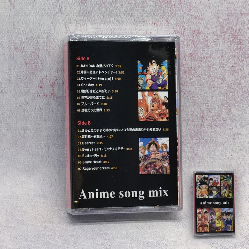 Cards Cassette Tape Music Neon Genesis The Rock Nana Hatsune Miku Cartoon Character Soundtrack Record