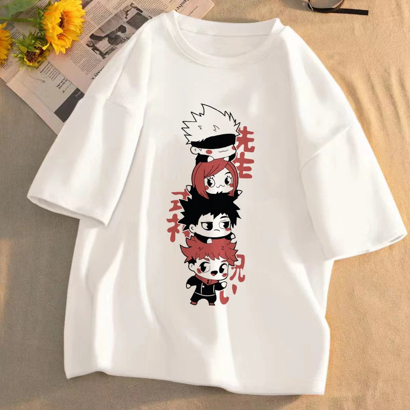 T-shirt à manches courtes Seiko Ayase Dandadan Anime Cosplay