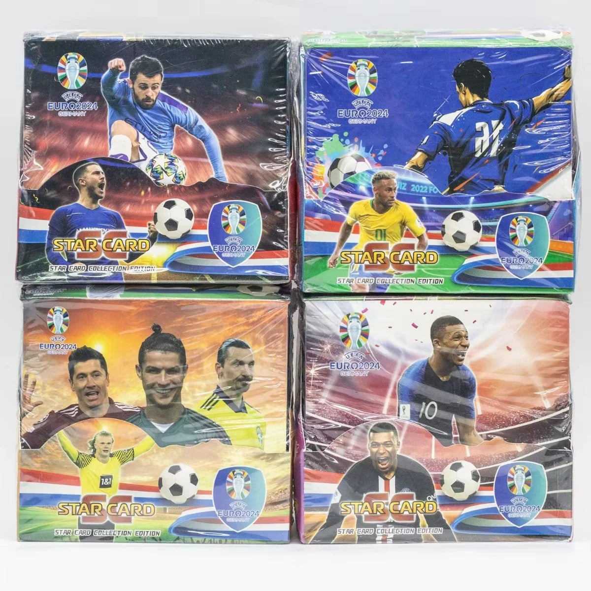 288pcs World Football Stars Cards FIFA Pure Soccer Trading Card Collectible Toys