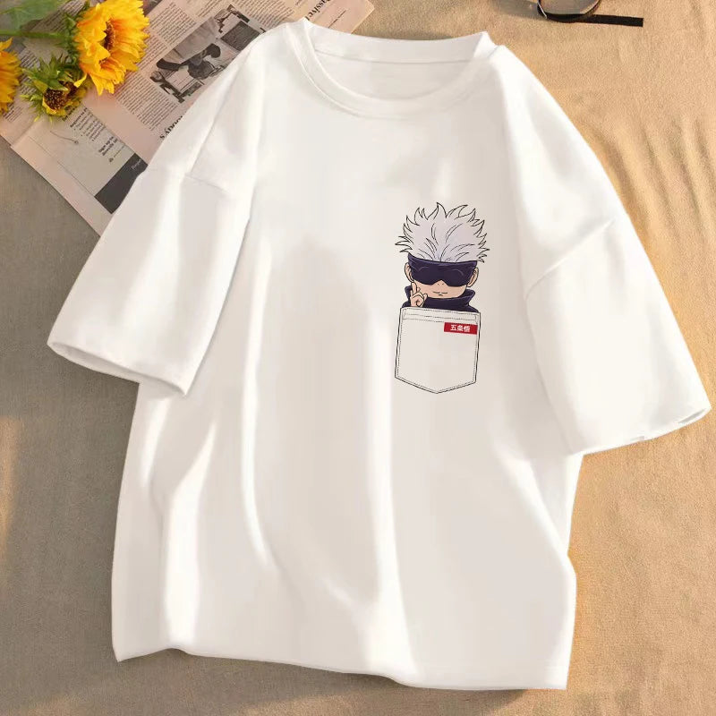 T-shirt à manches courtes Seiko Ayase Dandadan Anime Cosplay