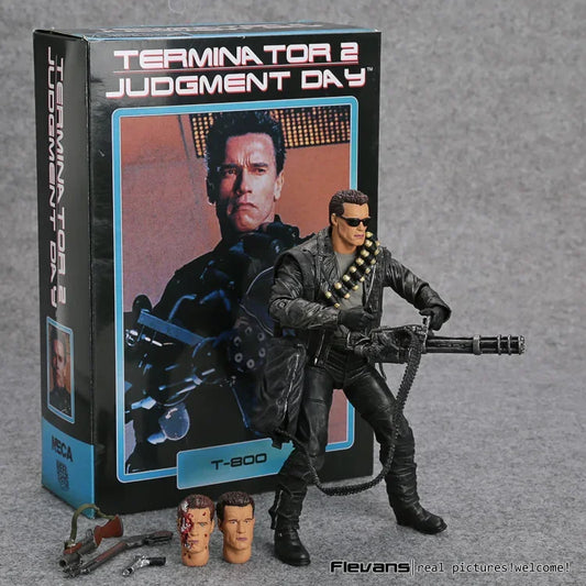 NECA Terminator 2 Arnold Schwarzenegger PVC Actionfigur Sammlermodell Spielzeug 7" 18cm