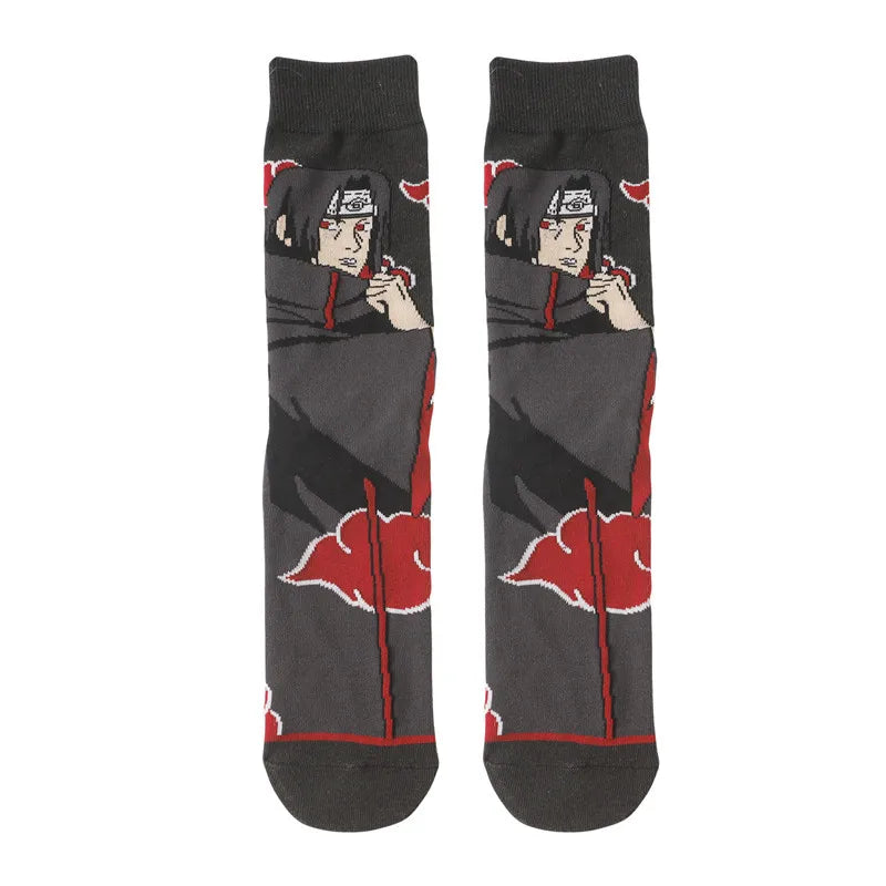 Socken mit Anime-Cartoon-Charakteren für Herren – Cosplay-Skateboard-Stil