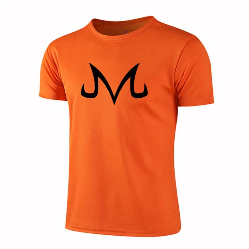 T-shirt d'été respirant à la mode pour hommes avec motif d'anime Majin Buu