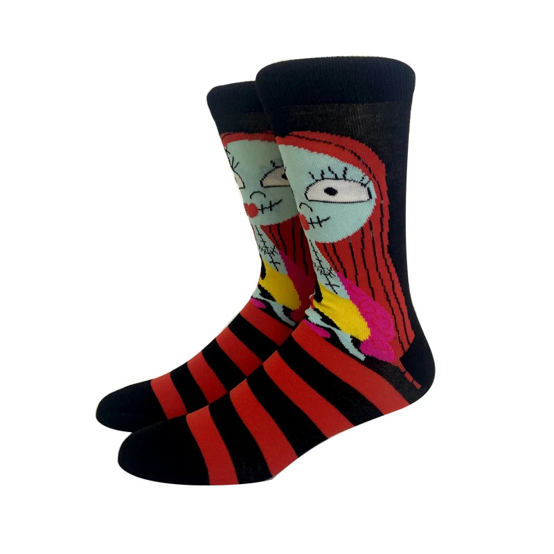 Neue Marvel Anime-Filmsocken – Lustige Wadensocken aus Baumwolle für Männer und Frauen, Cosplay-Hip-Hop-Stil