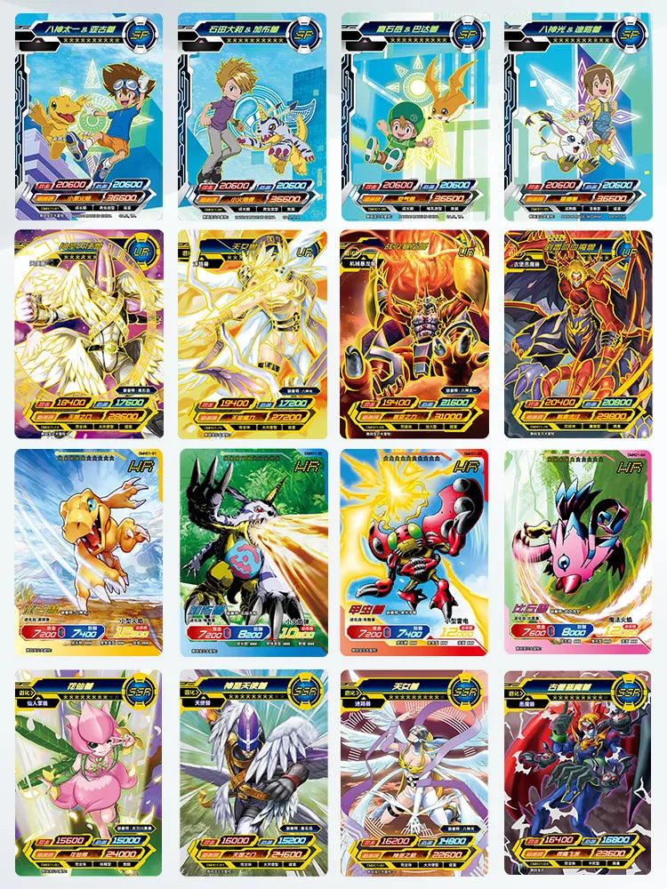 KAYOU Digital Monster Cards Digimon Collection Card Adventure Trading Card Legendary Toys