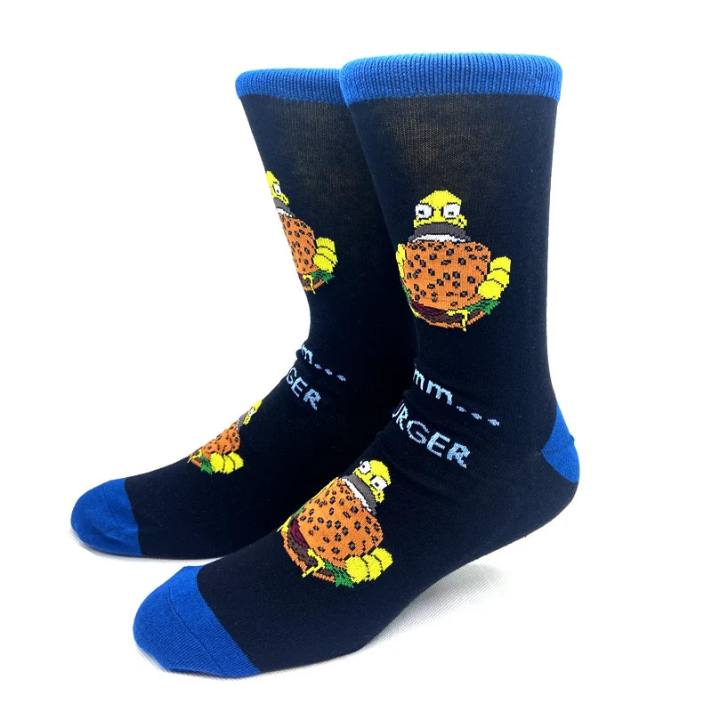 Neue Marvel Anime-Filmsocken – Lustige Wadensocken aus Baumwolle für Männer und Frauen, Cosplay-Hip-Hop-Stil