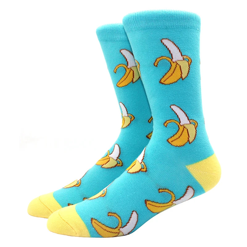 Lustige Alien- und Dinosauriersocken aus Baumwolle – Crazy Shark & ​​Planet Designs