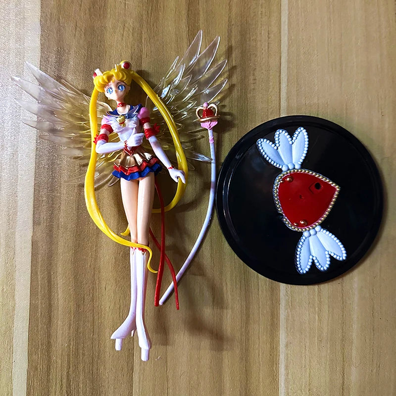 Anime Eternal Sailor Moon Cake Zubehör Actionfigur Autodekoration Kollektion