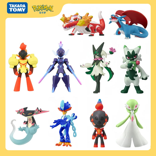 Ceruledge Charcadet Salamence Original Pokemon Figuren Modell Spielzeug Meowscarada Dragapult Anime Sammeln