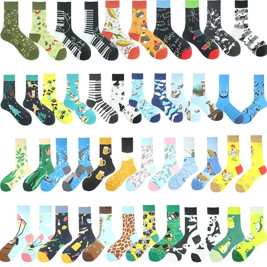 AB Professional Lustige Socken – Tier-, Musik- und Bierdesigns
