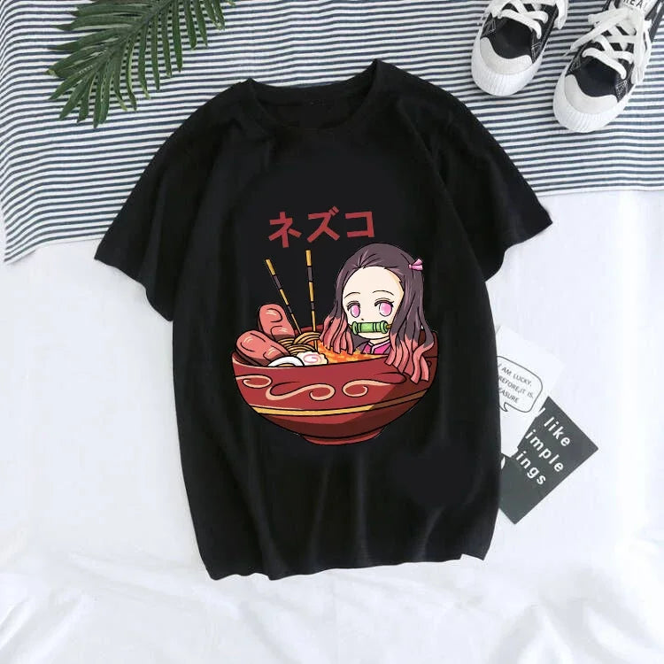 Kimetsu no Yaiba T-Shirt Tanjiro Kamado Anime T-Shirt graphique
