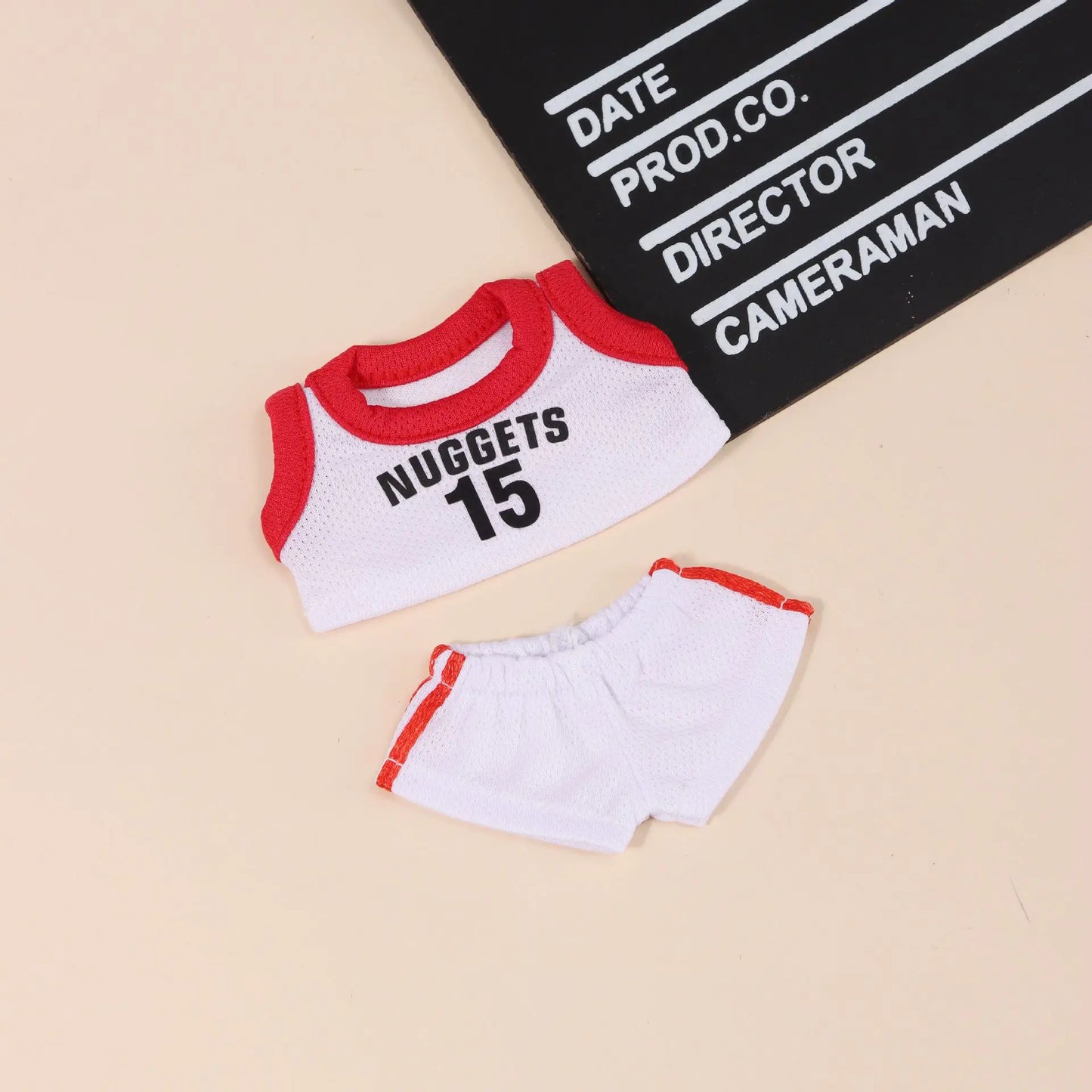 Verkauf Nur Verkauf Kleidung 17 cm Erste Zweite Generation Labubu Basketball Kleidung Nette Puppe Dekoration Handgemachte Puppe Kleidung Geschenk
